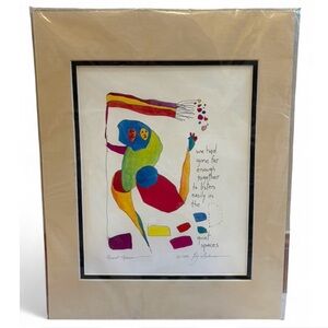 Brian Andreas Quiet Spaces StoryPeople Art Print in Packaging, Abstract Artwork